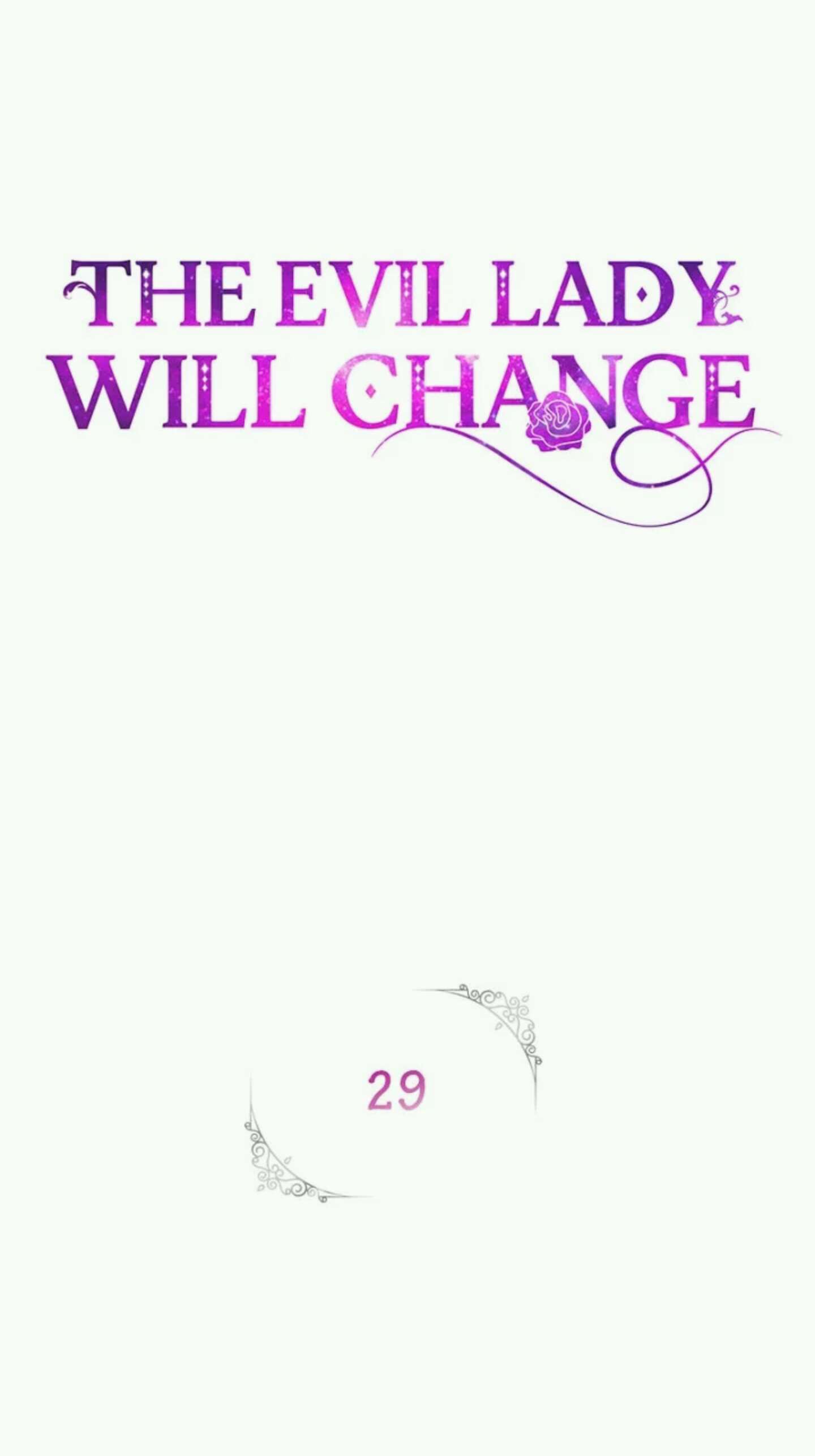 The Evil Lady Will Change (Official)-Chapter 29